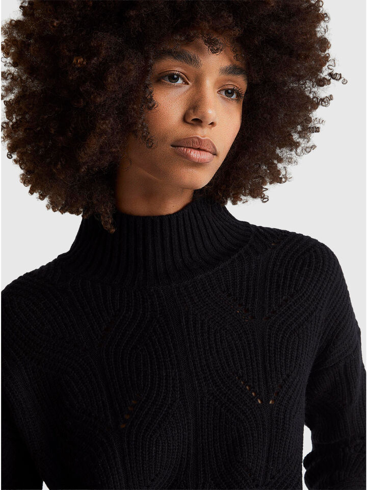 TURTLE NECK SWEATER Women image number 4